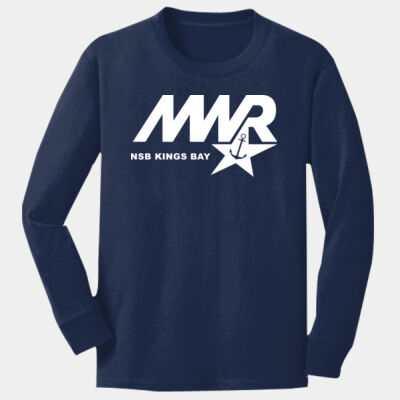 Youth Long Sleeve 5.4 oz 100% Cotton T Shirt Thumbnail