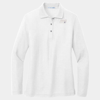 Ladies Long Sleeve Silk Touch™ Polo Thumbnail