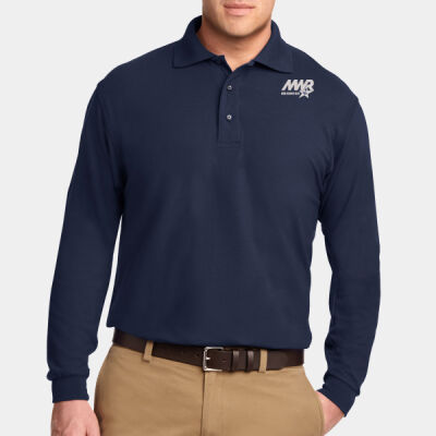 Long Sleeve Silk Touch™ Polo Thumbnail